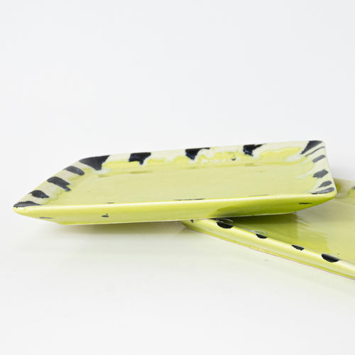 MOSS STRIPED PLATTER - Kalakriti