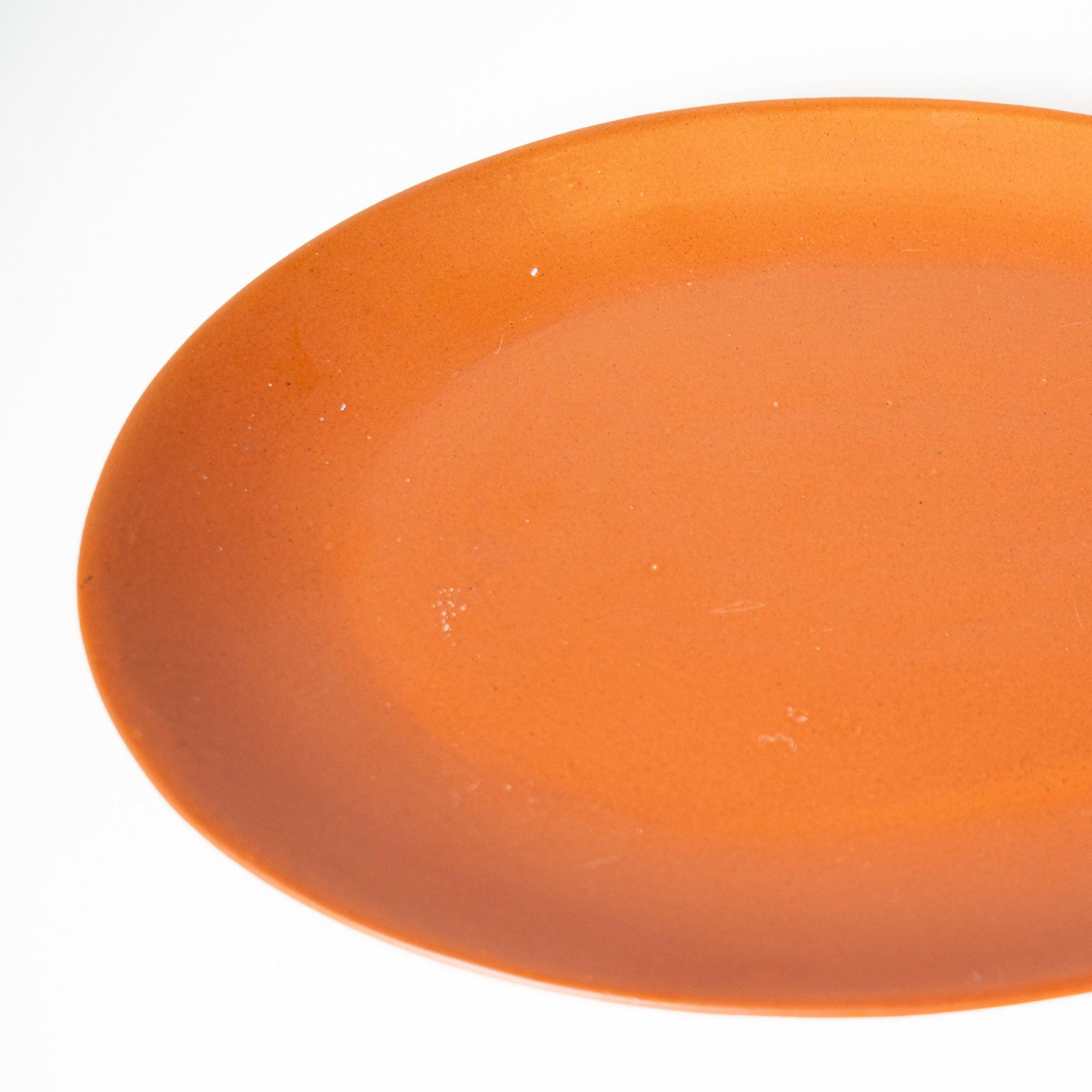 ORANGE OVAL PLATTER