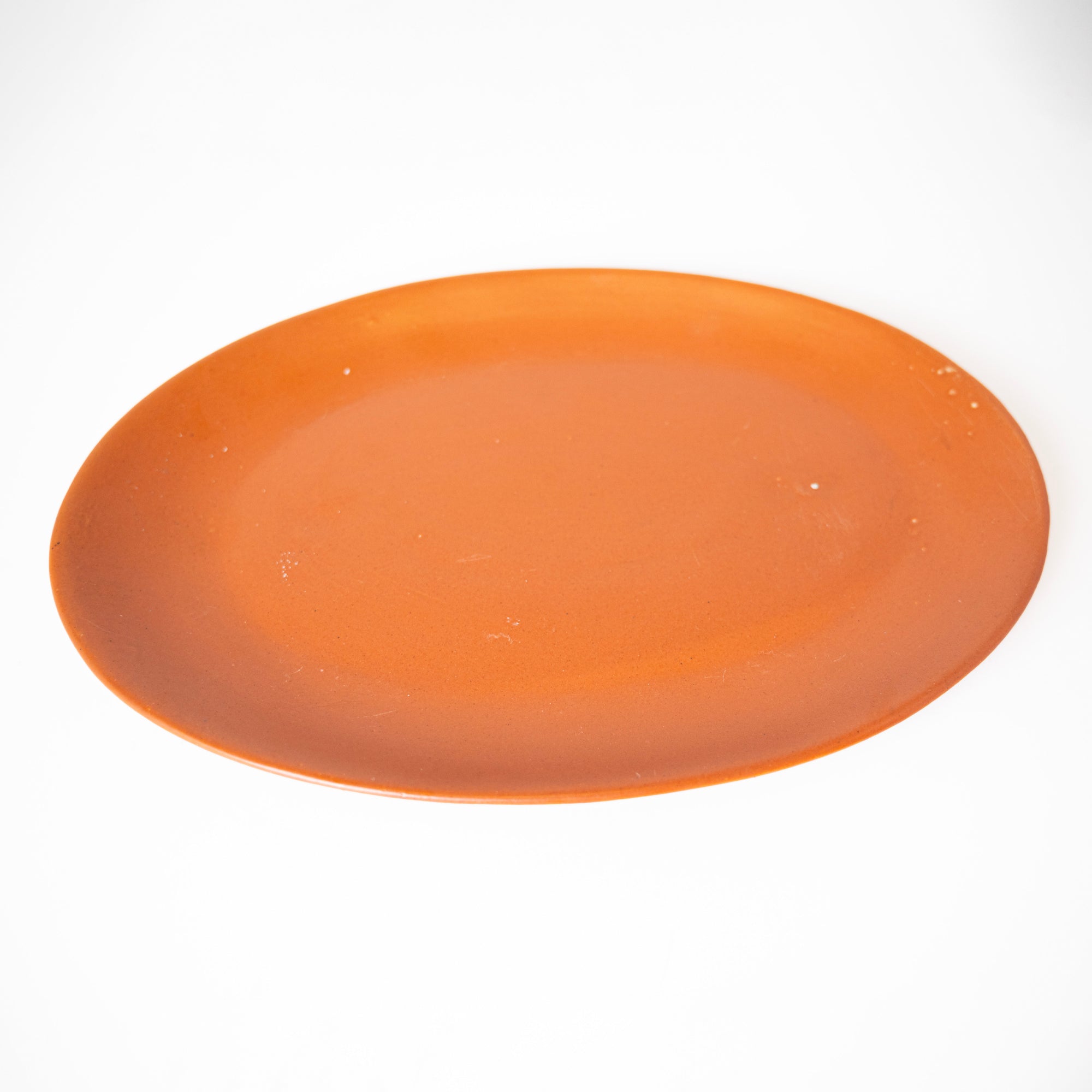 ORANGE OVAL PLATTER