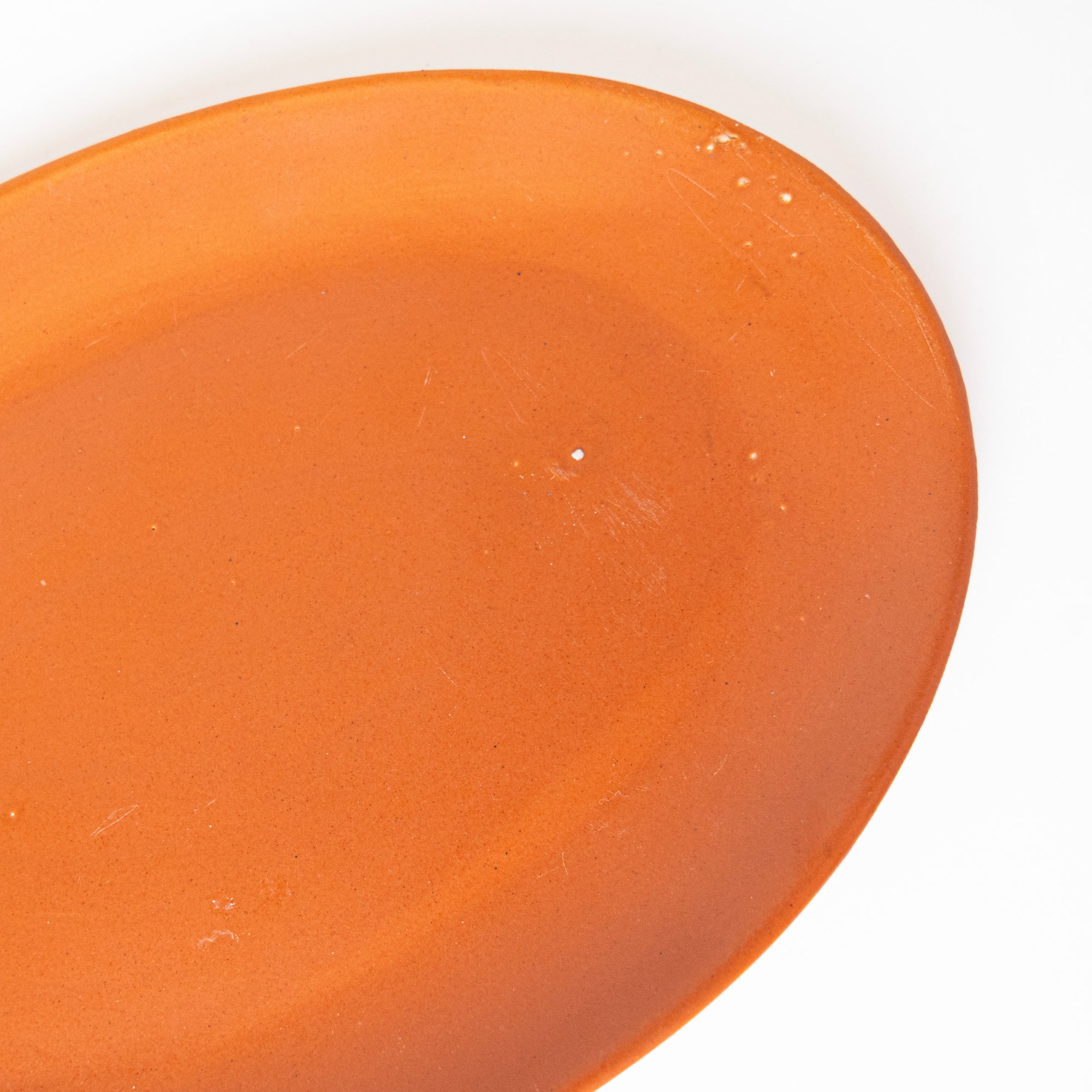 ORANGE OVAL PLATTER