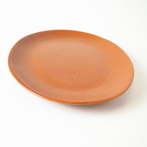 ORANGE OVAL PLATTER - Kalakriti