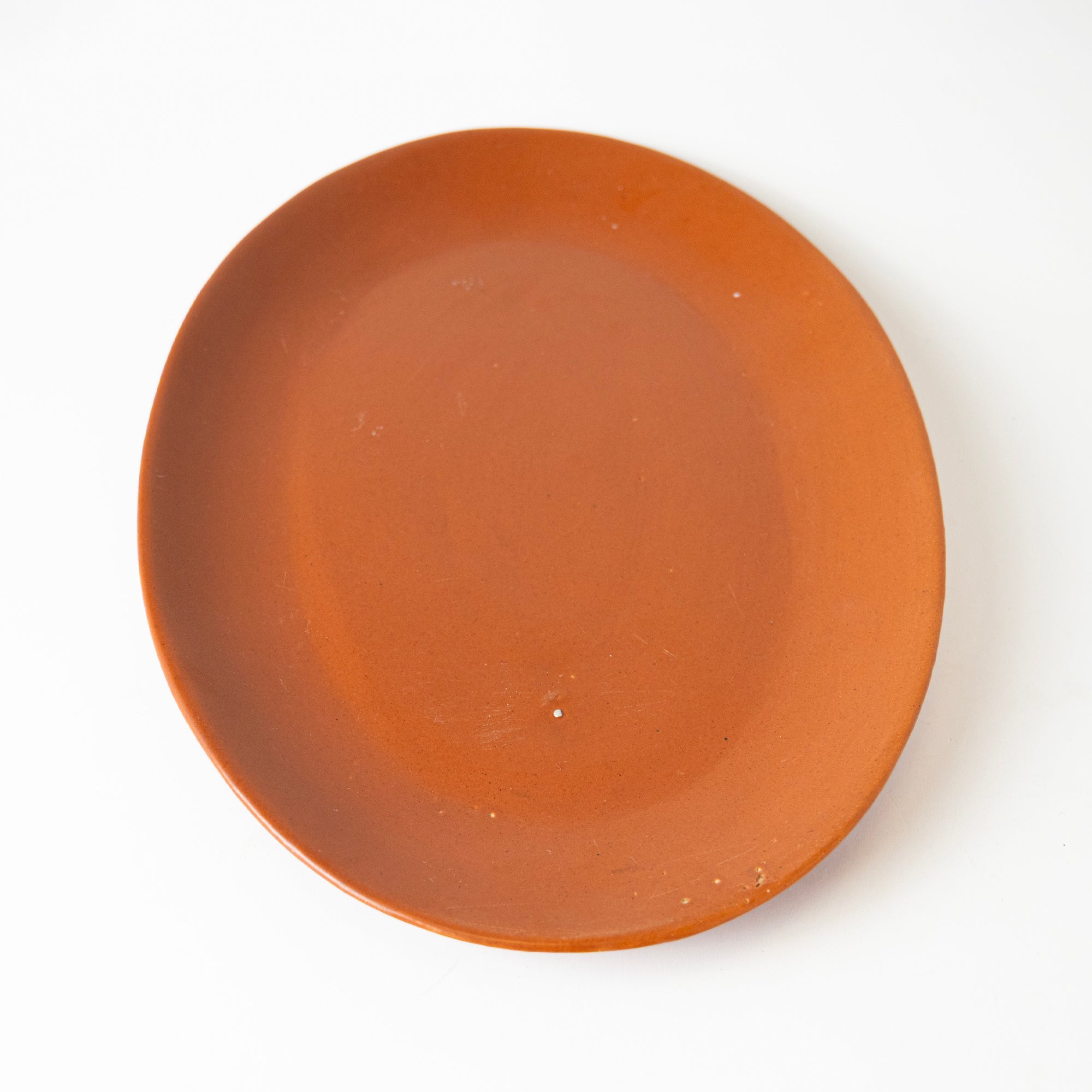 ORANGE OVAL PLATTER