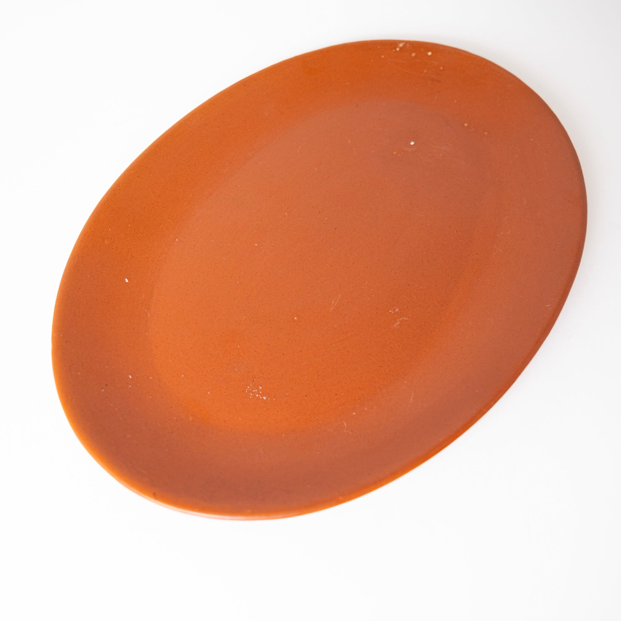 ORANGE OVAL PLATTER