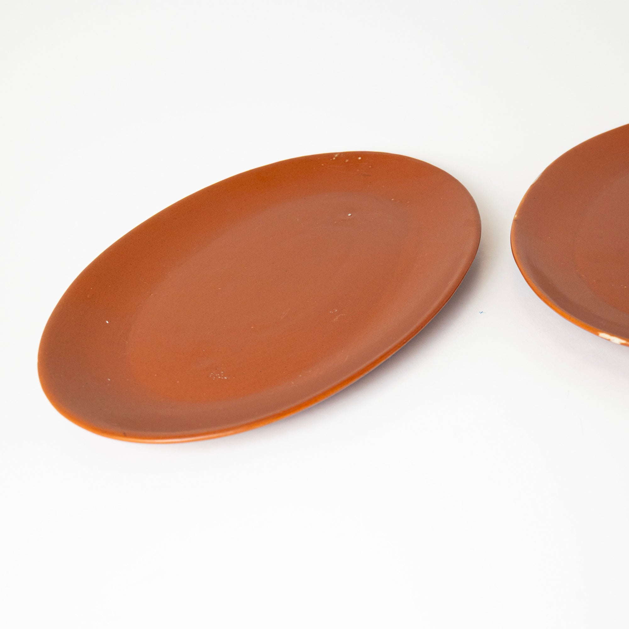ORANGE OVAL PLATTER