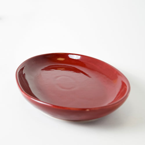 SCARLET SERVING PLATTER - Kalakriti