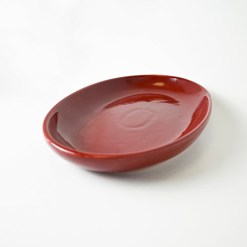 SCARLET SERVING PLATTER - Kalakriti