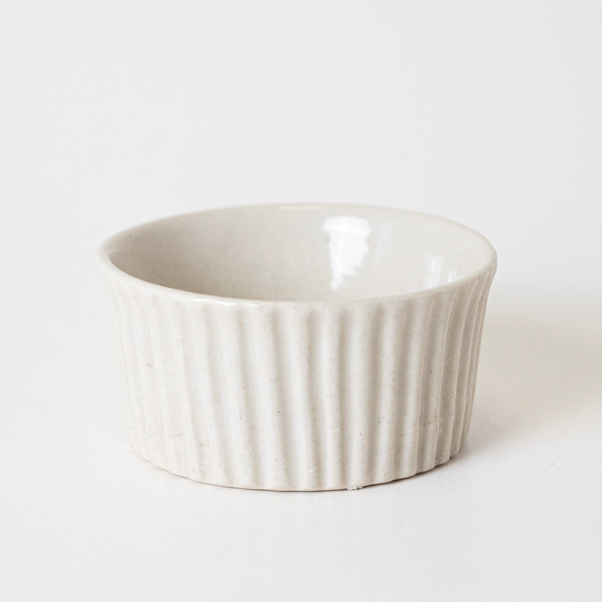 Rimmed Ivory Condiment