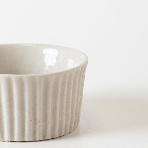 RIMMED IVORY CONDIMENT - Kalakriti