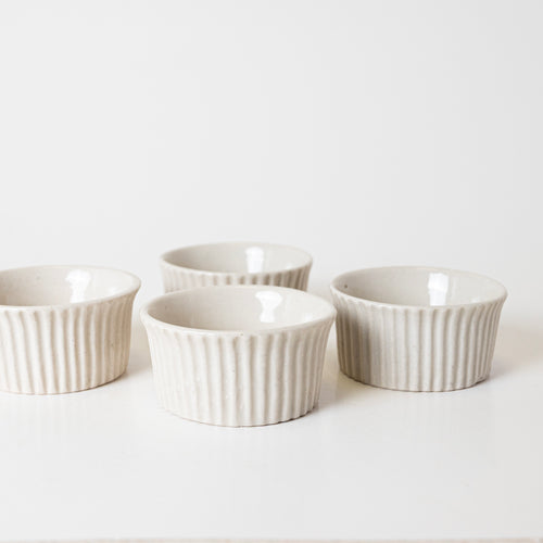 RIMMED IVORY CONDIMENT - Kalakriti