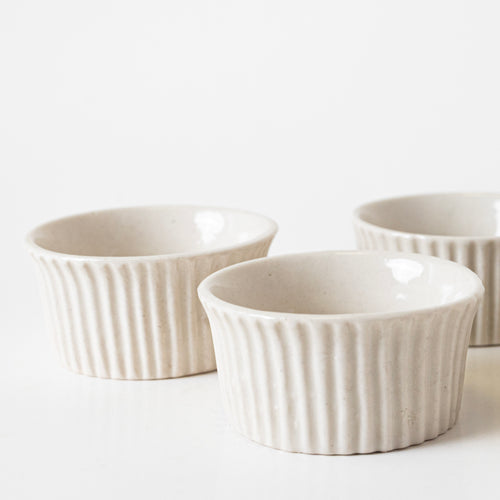 RIMMED IVORY CONDIMENT - Kalakriti