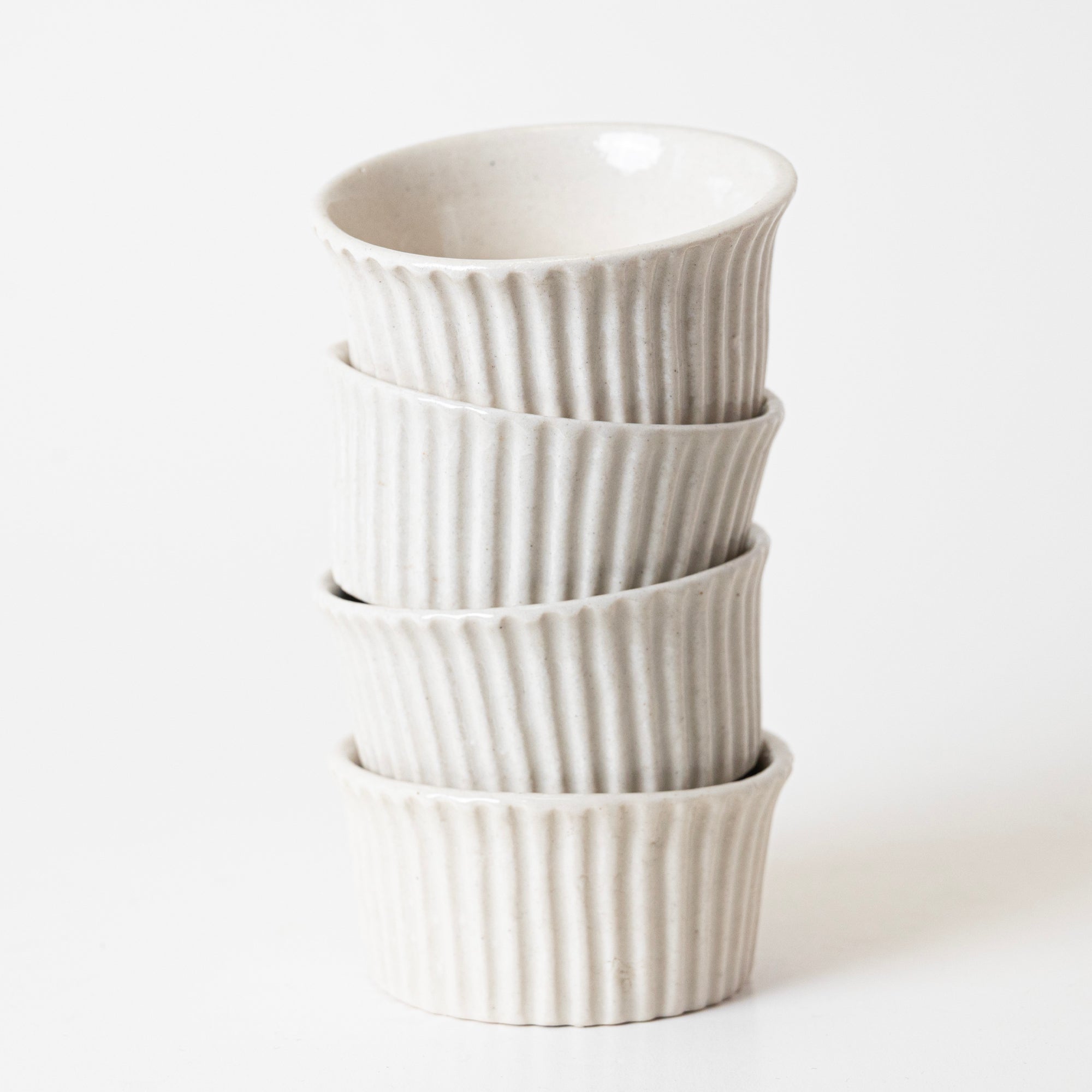 Rimmed Ivory Condiment