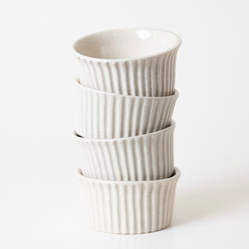 RIMMED IVORY CONDIMENT - Kalakriti