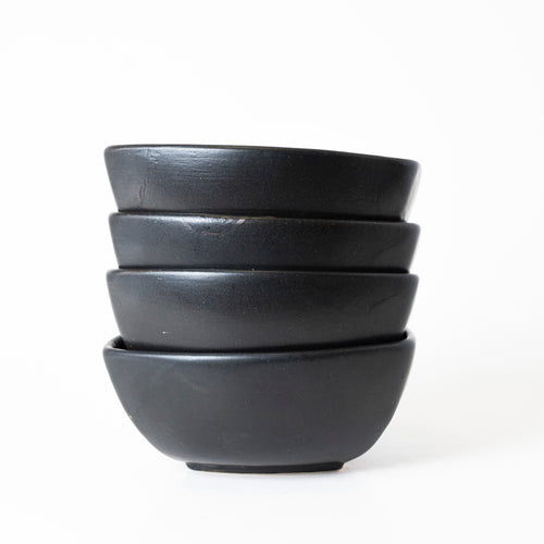 MIDNIGHT CHARCOAL BOWL - Kalakriti