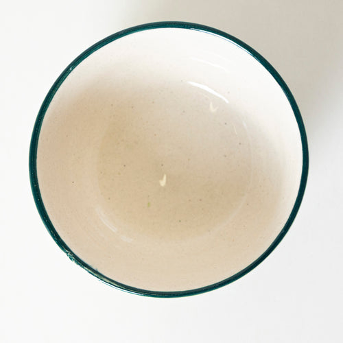 GREEN STRIPE BOWL - Kalakriti