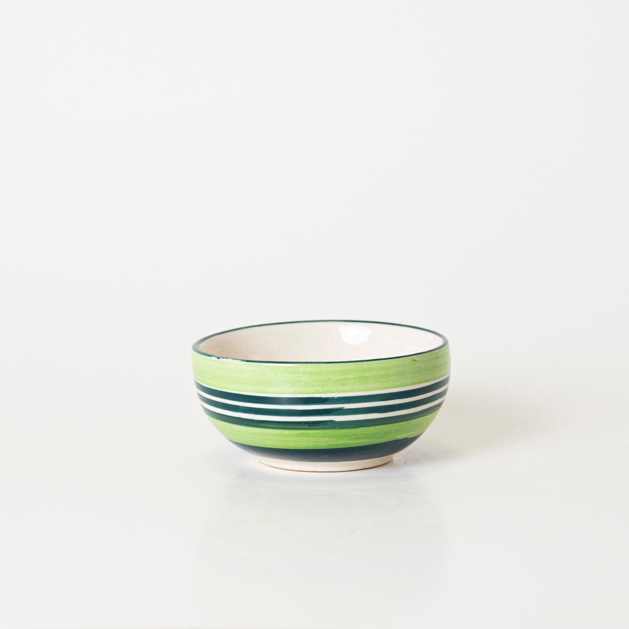 Green Stripe Bowl