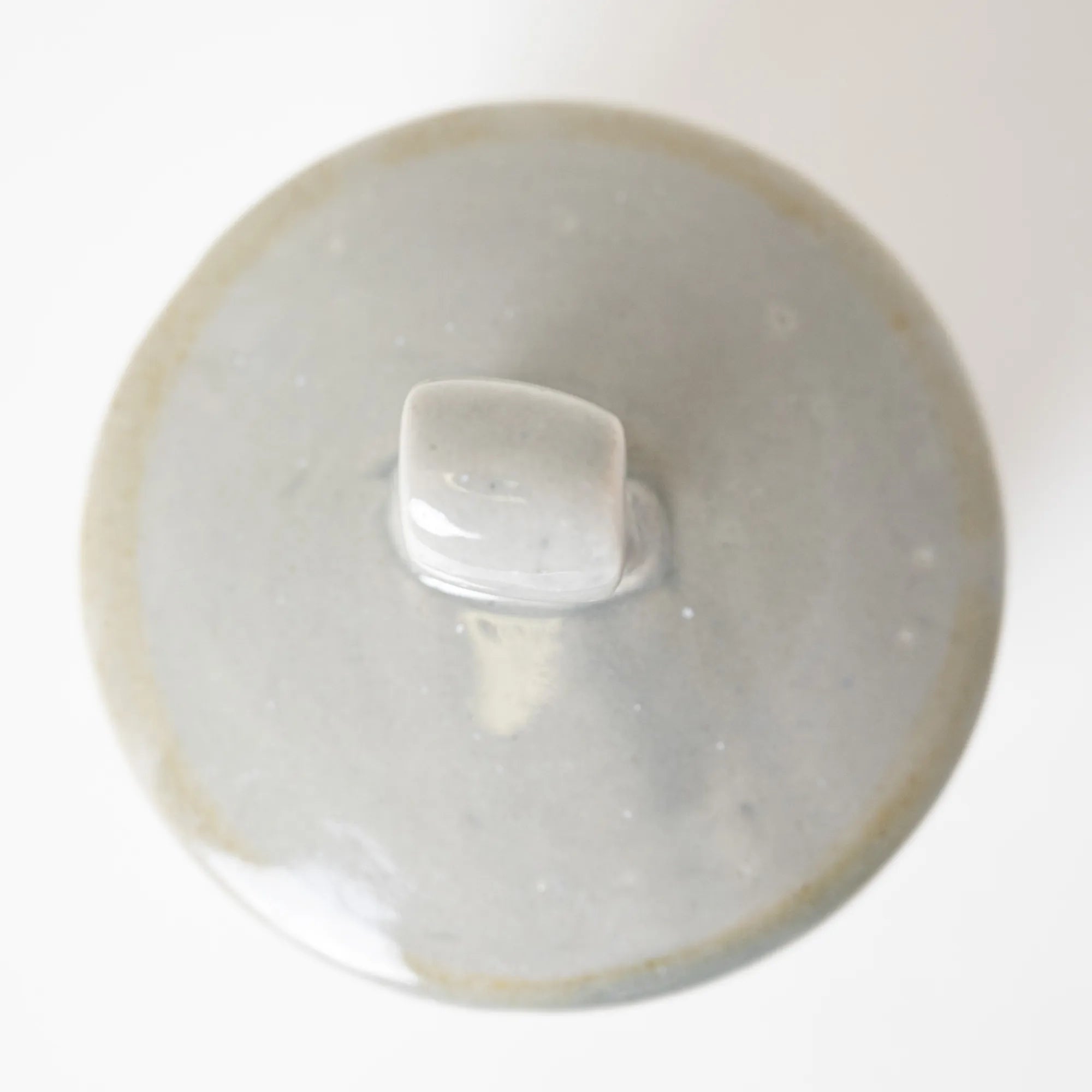 Grey Amber Drop Bowl