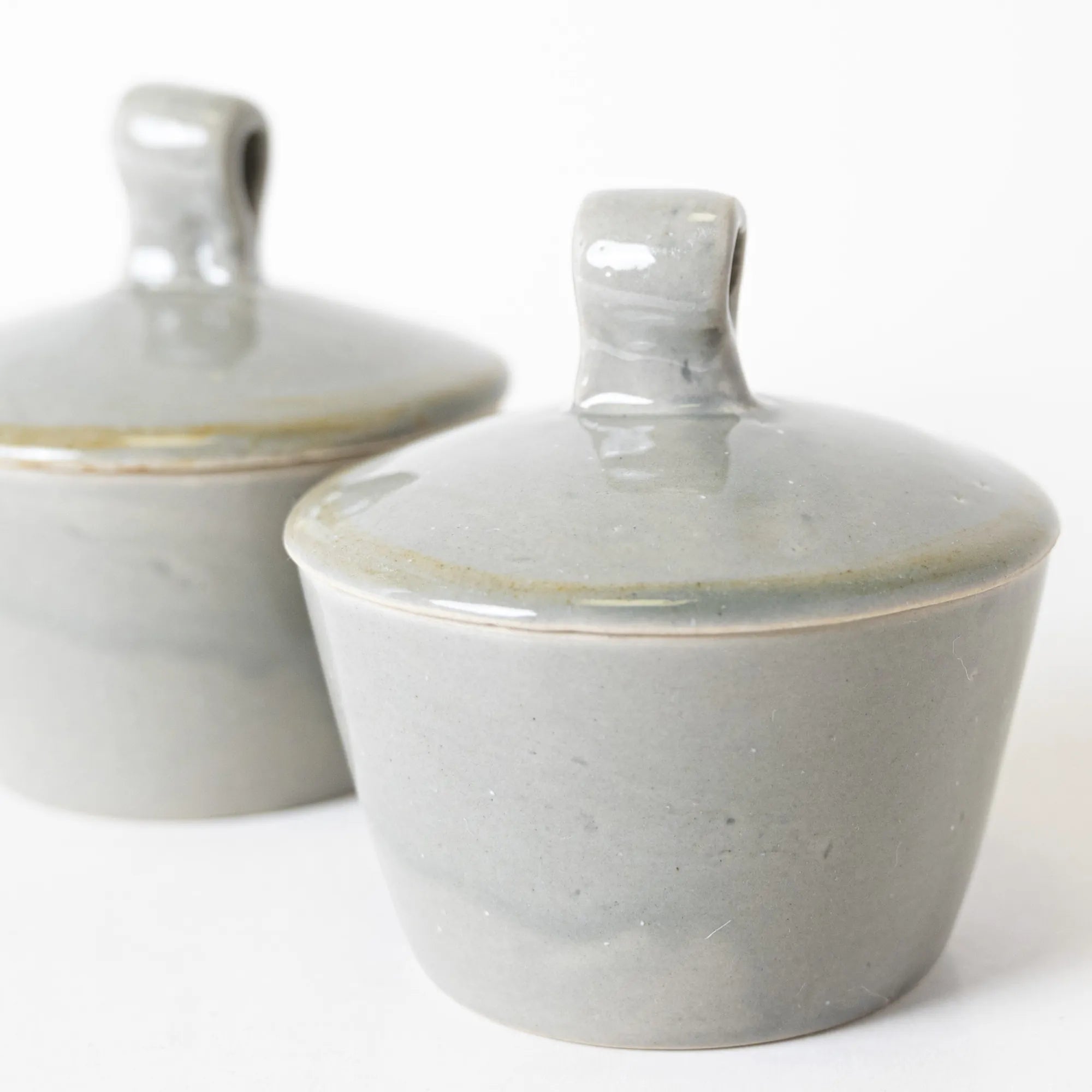 Grey Amber Drop Bowl