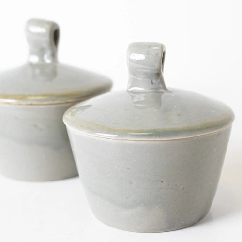 GREY AMBER DROP BOWL - Kalakriti