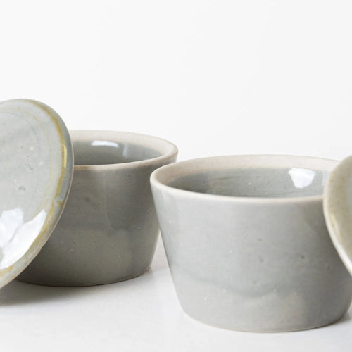 GREY AMBER DROP BOWL - Kalakriti