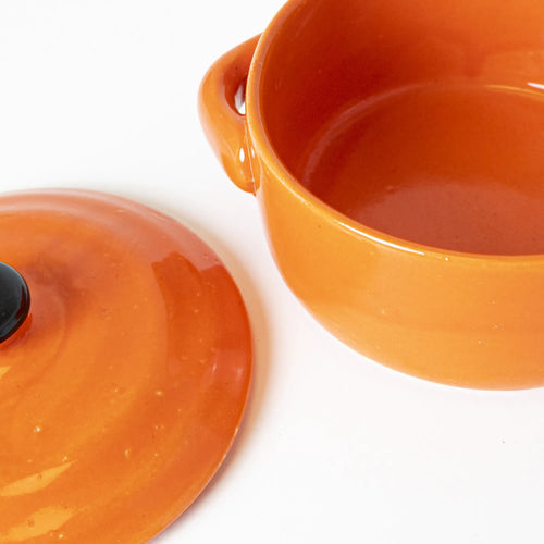 ORANGE LID BOWL - Kalakriti