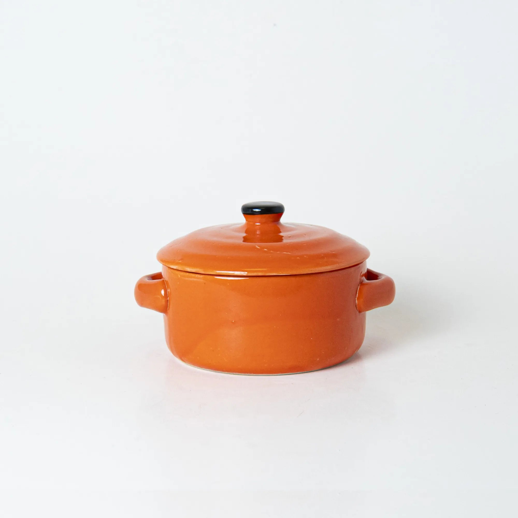 Orange Lid Bowl