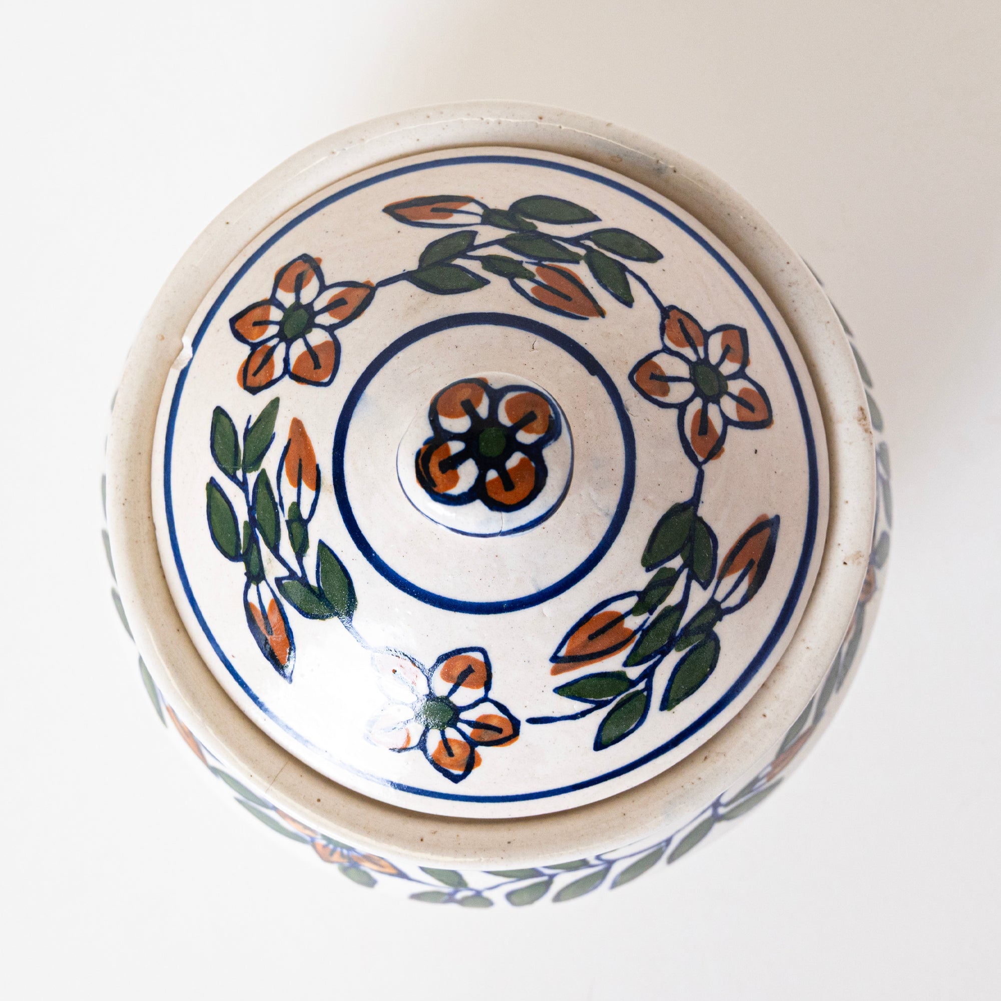 2 Portion Floral Handi