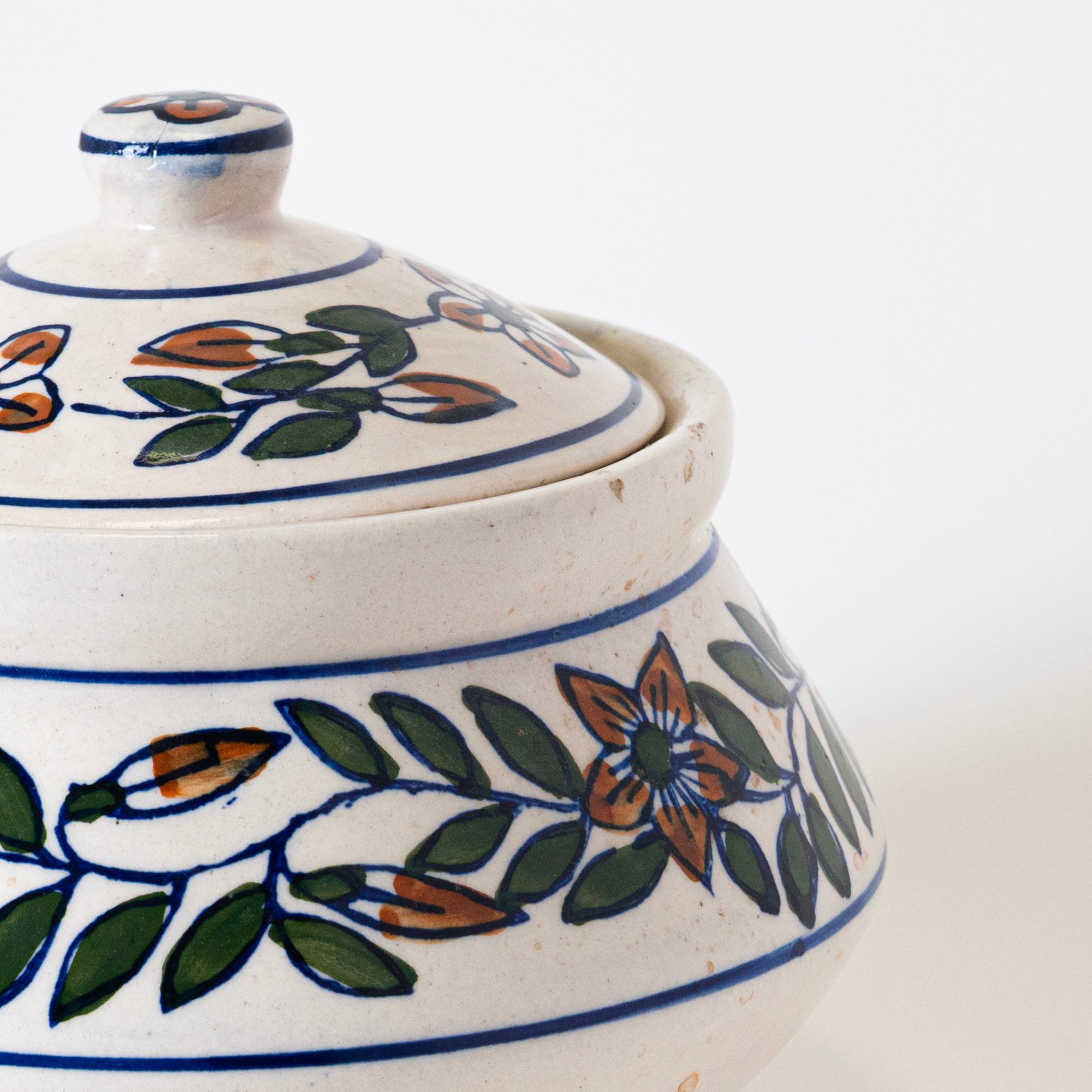 2 Portion Floral Handi