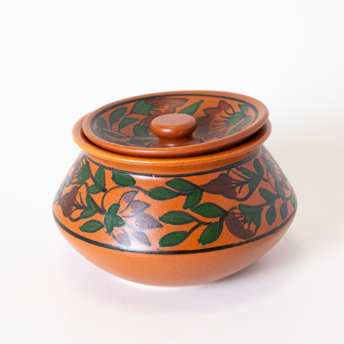 RUSTIC TERRACOTTA HANDI - Kalakriti