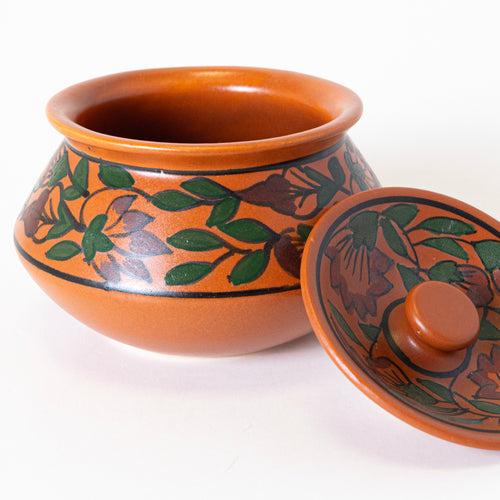 RUSTIC TERRACOTTA HANDI - Kalakriti