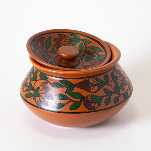 RUSTIC TERRACOTTA HANDI - Kalakriti