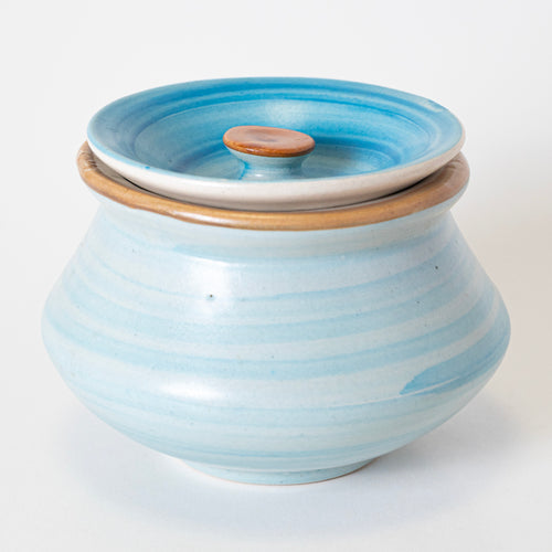 TURQUOISE WAVE HANDI - Kalakriti