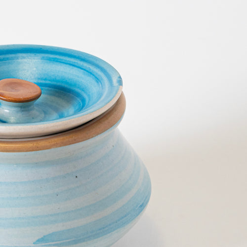 TURQUOISE WAVE HANDI - Kalakriti