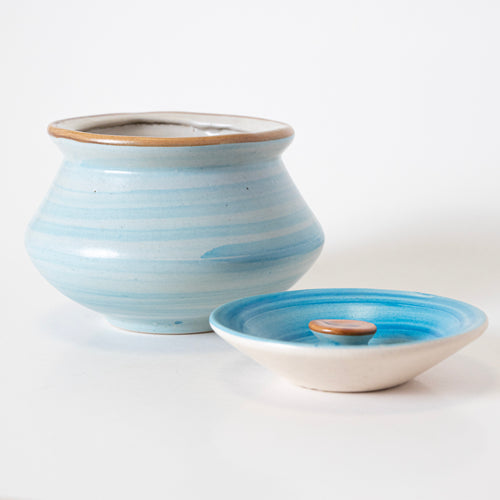 TURQUOISE WAVE HANDI - Kalakriti