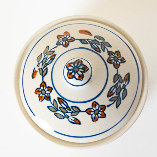 Royal Bloom Ceramic Donga