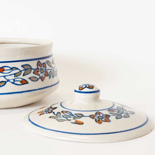 Royal Bloom Ceramic Donga