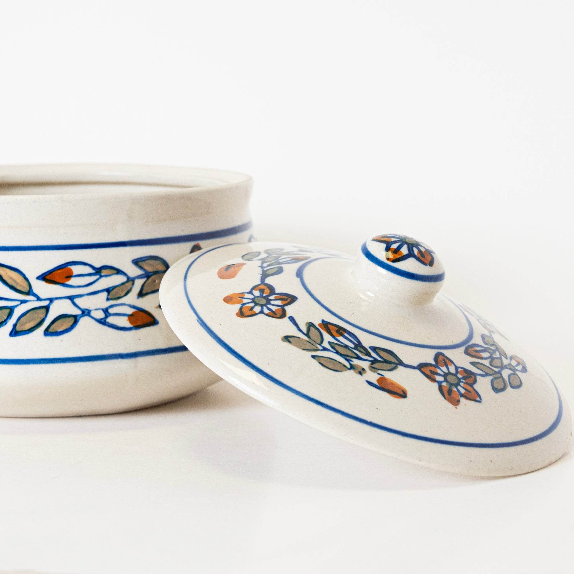 Royal Bloom Ceramic Donga