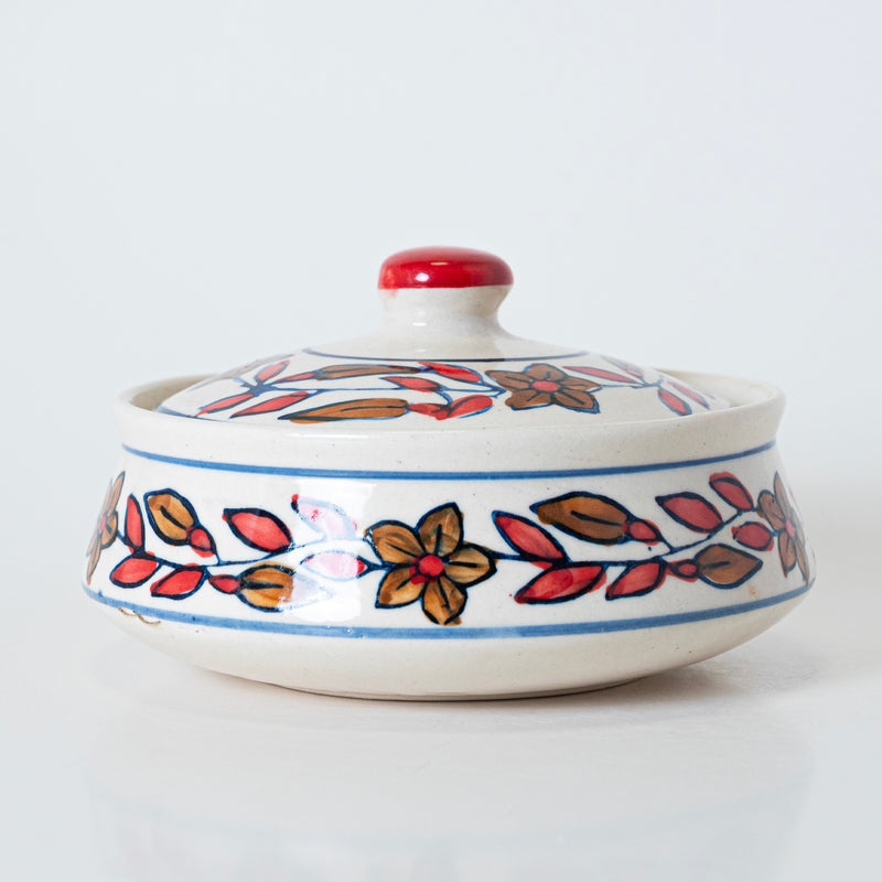 CRIMSON PETAL DONGA - Kalakriti