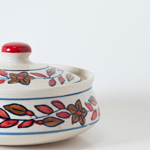 CRIMSON PETAL DONGA - Kalakriti