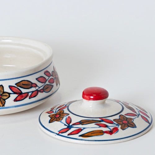 CRIMSON PETAL DONGA - Kalakriti