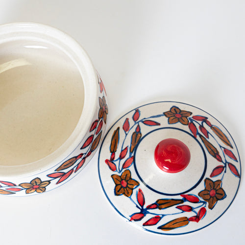 CRIMSON PETAL DONGA - Kalakriti