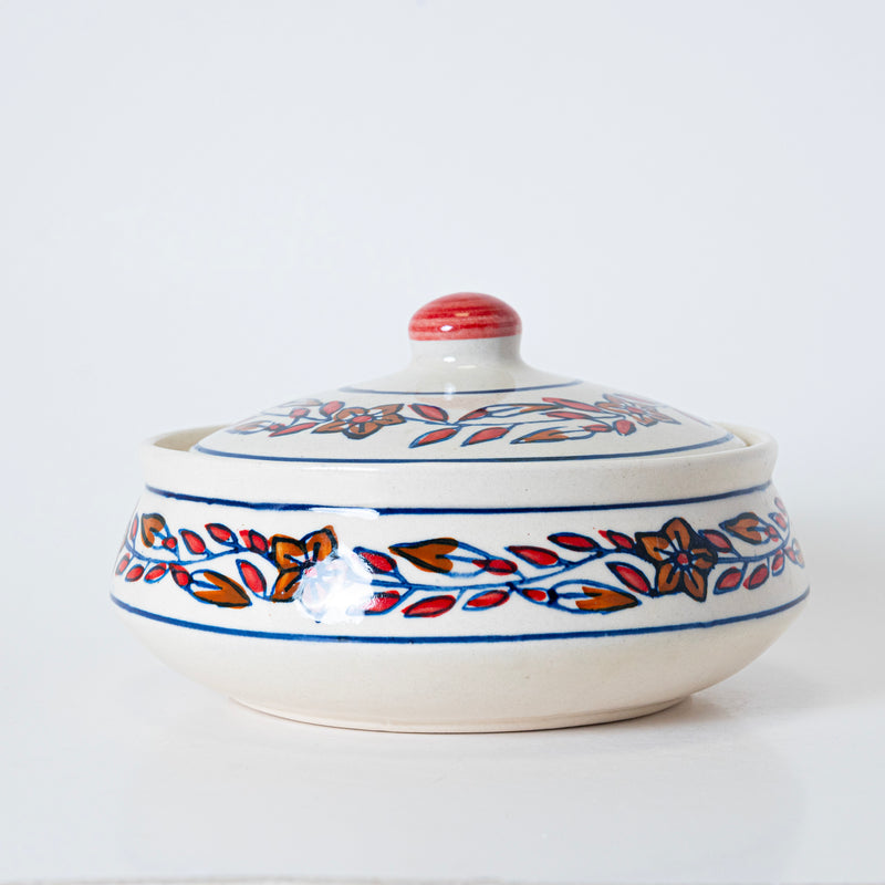 CRIMSON PETAL DONGA - Kalakriti