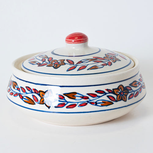 CRIMSON PETAL DONGA - Kalakriti