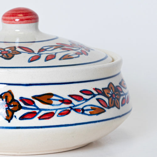 CRIMSON PETAL DONGA - Kalakriti