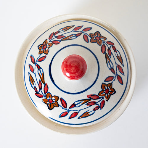 CRIMSON PETAL DONGA - Kalakriti