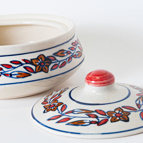 CRIMSON PETAL DONGA - Kalakriti