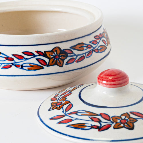 CRIMSON PETAL DONGA - Kalakriti