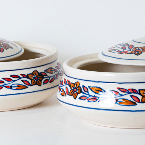 CRIMSON PETAL DONGA - Kalakriti