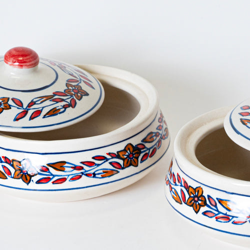 CRIMSON PETAL DONGA - Kalakriti