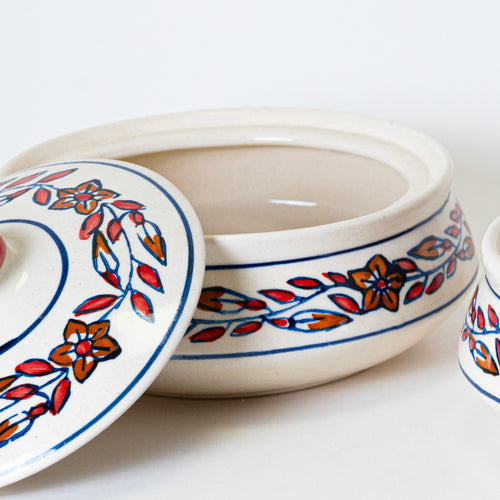 CRIMSON PETAL DONGA - Kalakriti