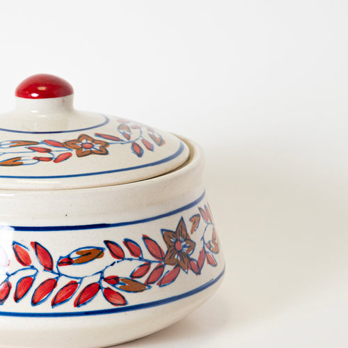 CRIMSON PETAL DONGA - Kalakriti